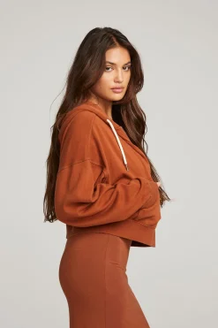 Chaser Brand Abilene Whiskey Zip Up Hoodie Cheap