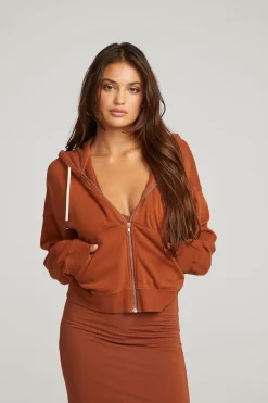 Chaser Brand Abilene Whiskey Zip Up Hoodie Cheap