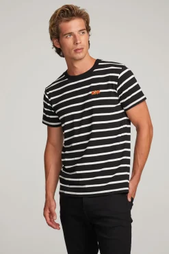 Chaser Brand AC/DC Embroidered Logo Mens Tee Clearance