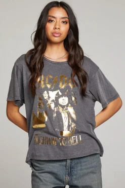 Chaser Brand AC/DC Highway To Hell Tee New