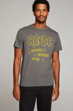 Chaser Brand AC/DC Live On Stage Mens Tee Best Sale