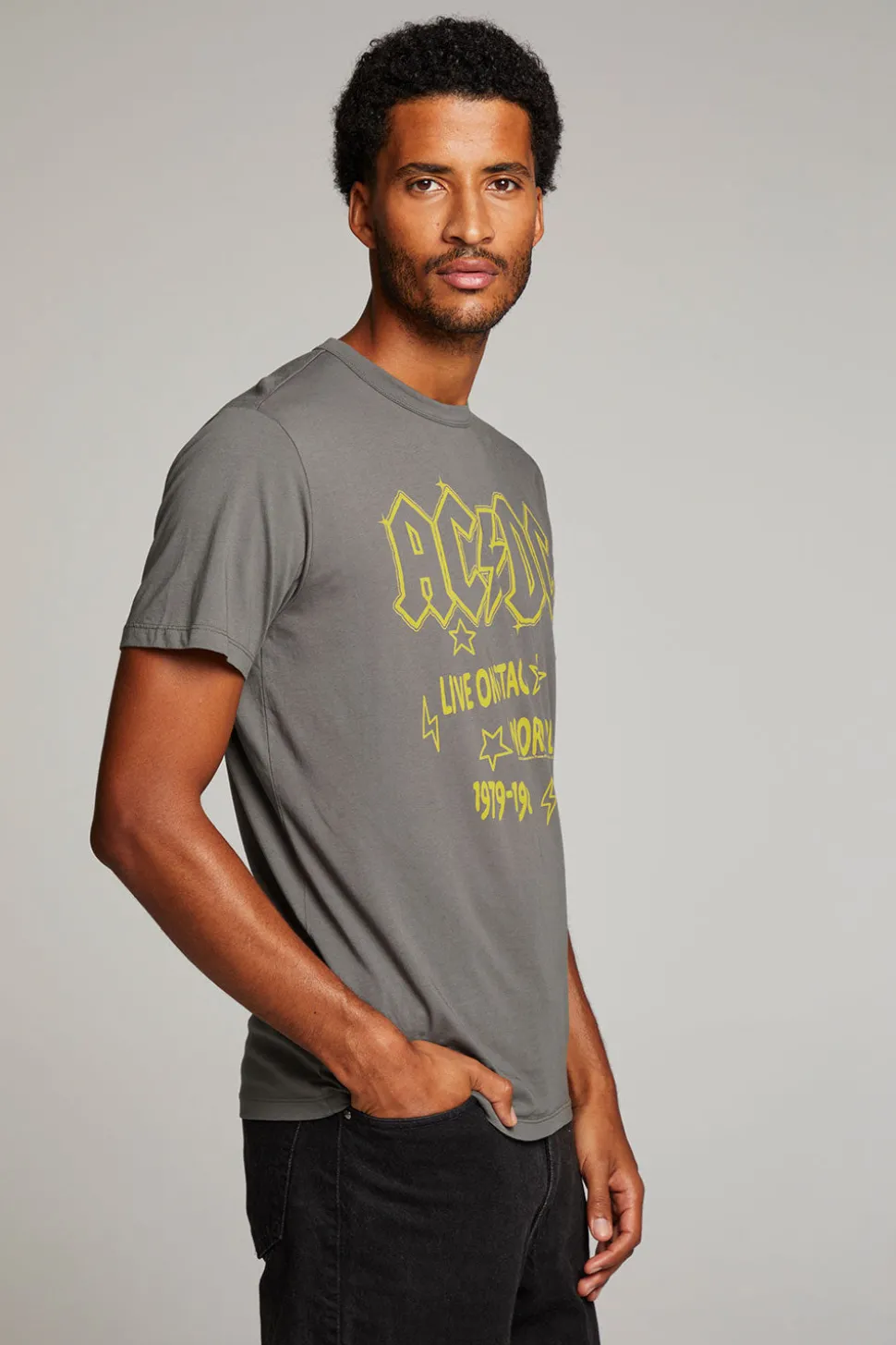 Chaser Brand AC/DC Live On Stage Mens Tee Best Sale