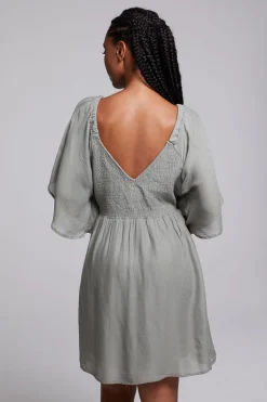 Chaser Brand Adele Sage Mini Dress Discount