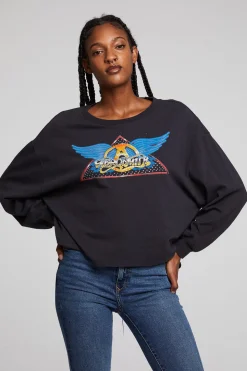 Chaser Brand Aerosmith Rock In A Hard Place Long Sleeve Fashion