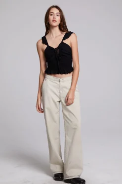 Chaser Brand Alessia Black Blouse Cheap
