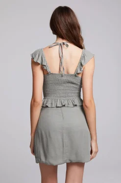 Chaser Brand Alessia Sage Blouse Sale