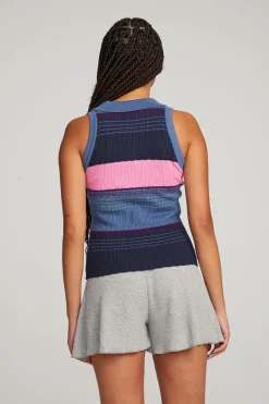 Chaser Brand Alice Venice Stripe Tank Sale