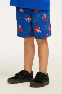 Chaser Brand All Over Football Helmet Boys Shorts Sale