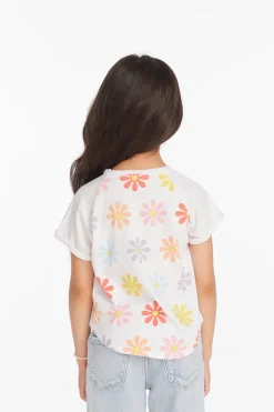 Chaser Brand Allover Flower Girls Shirt New