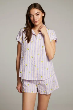 Chaser Brand Allover Lemons Shirt Best Sale