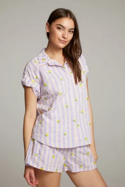 Chaser Brand Allover Lemons Shirt Best Sale