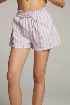 Chaser Brand Allover Lemons Shorts Best Sale