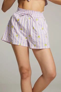 Chaser Brand Allover Lemons Shorts Best Sale