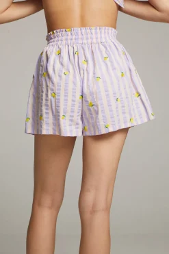 Chaser Brand Allover Lemons Shorts Best Sale