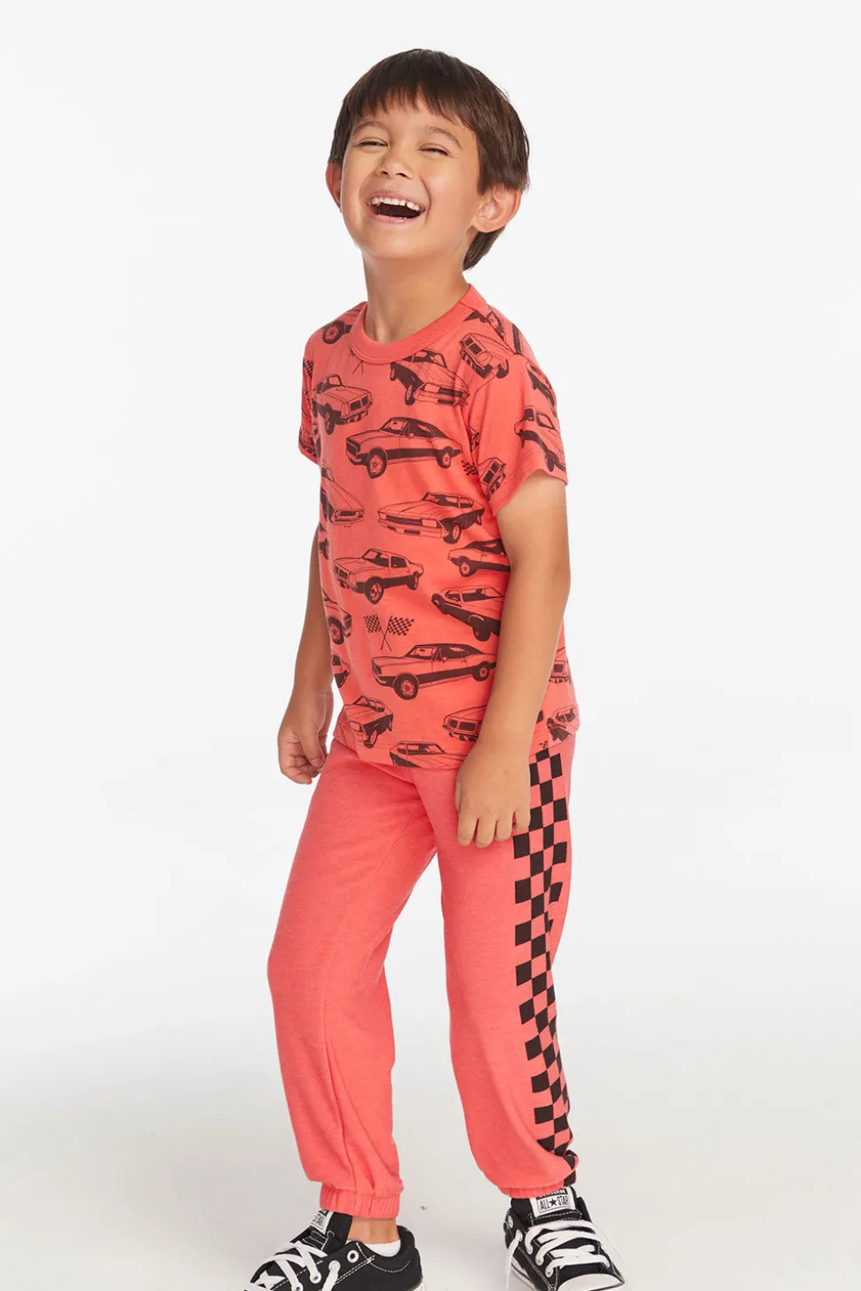 Chaser Brand Allover Racer Boys Tee Cheap