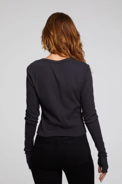 Chaser Brand Angel Wings Long Sleeve Fashion