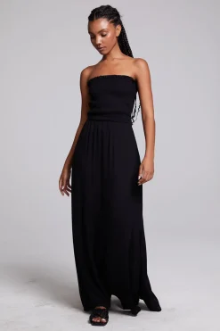 Chaser Brand Anita Black Maxi Dress Cheap