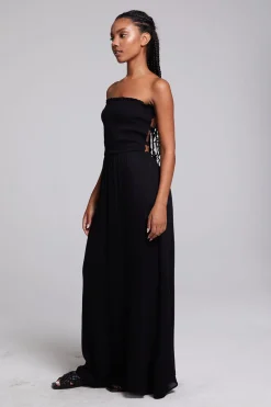 Chaser Brand Anita Black Maxi Dress Cheap