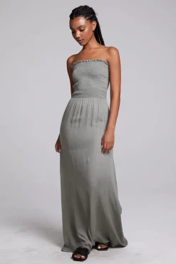 Chaser Brand Anita Sage Maxi Dress Cheap