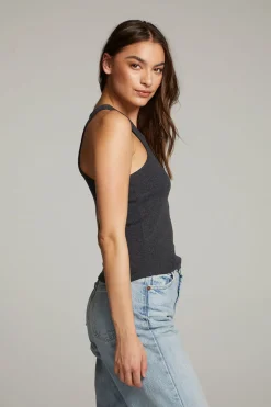 Chaser Brand August Black Tank Top Shop