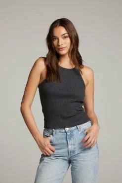 Chaser Brand August Black Tank Top Shop