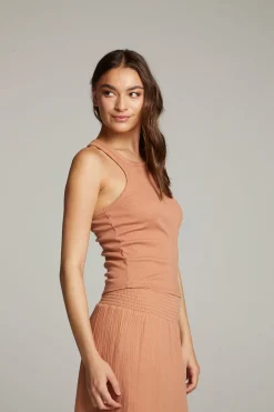 Chaser Brand August Bronze Tank Top Shop