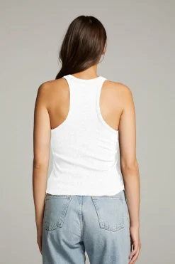 Chaser Brand August White Tank Top New