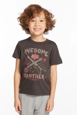 Chaser Brand Awesome Big Brother Boys Tee Best