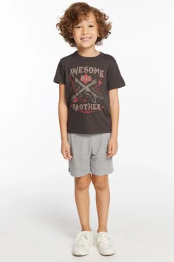 Chaser Brand Awesome Big Brother Boys Tee Best