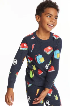 Chaser Brand Back To School Boys Long Sleeve Fashion