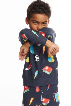 Chaser Brand Back To School Boys Long Sleeve Fashion