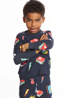 Chaser Brand Back To School Boys Long Sleeve Fashion