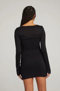 Chaser Brand Bay Licorice Mini Dress Cheap