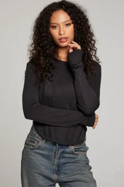 Chaser Brand Baysidee Licorice Long Sleeve Online