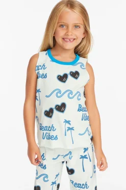 Chaser Brand Beach Vibes Girls Millie Tank Best