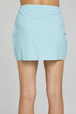 Chaser Brand Belle Mini Skirt - Clear Sky Online