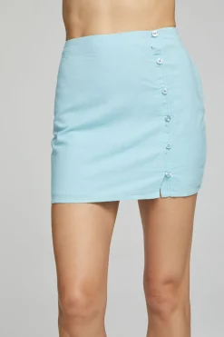 Chaser Brand Belle Mini Skirt - Clear Sky Online