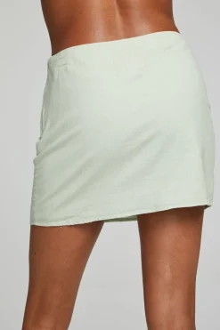 Chaser Brand Belle Mini Skirt - Sage Outlet