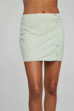 Chaser Brand Belle Mini Skirt - Sage Outlet