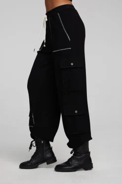 Chaser Brand Bily Shadow Black Jogger Discount