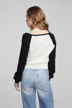 Chaser Brand Blackheart Shadow & White Star Long Sleeve Shop
