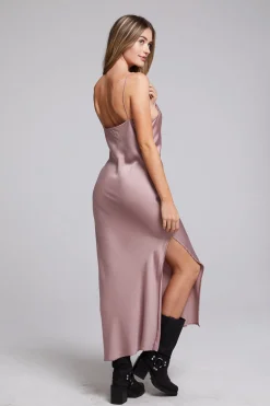Chaser Brand Bleeker Midi Dress Hot