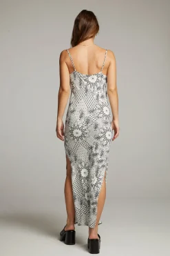 Chaser Brand Bleeker Paisley Bandana Slip Dress Flash Sale