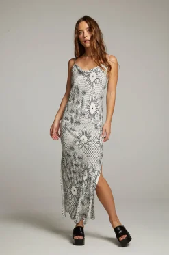 Chaser Brand Bleeker Paisley Bandana Slip Dress Flash Sale