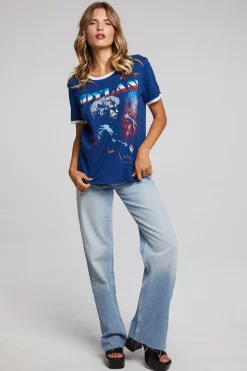 Chaser Brand Bob Dylan Stars And Stripes Praiano Tee New