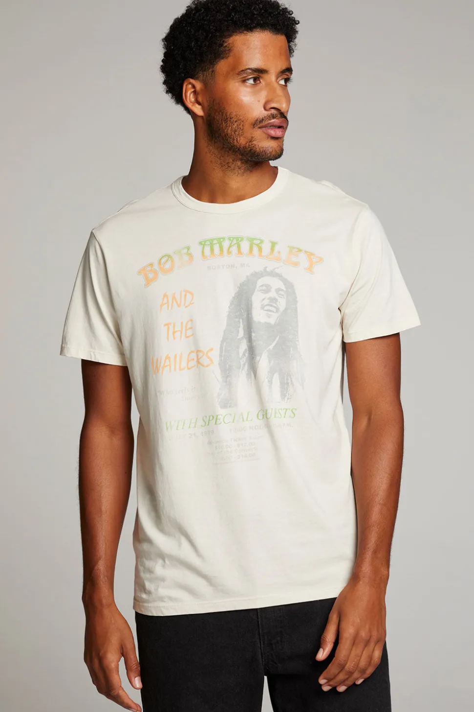 Chaser Brand Bob Marley On Stage Mens Tee Outlet