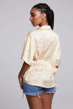 Chaser Brand Bocelli Vanilla Button Down Sale