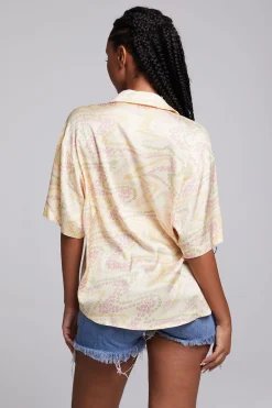 Chaser Brand Bocelli Vanilla Button Down Sale