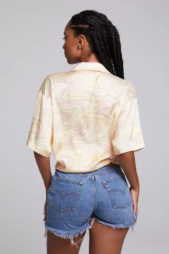 Chaser Brand Bocelli Vanilla Button Down Sale