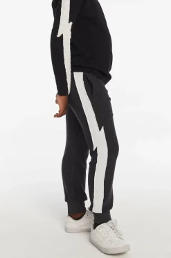 Chaser Brand Bolt Licorice Joggers Sale